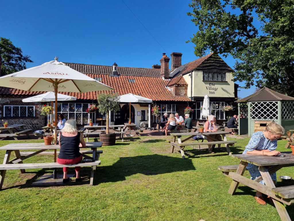 Village Inn West Runton garden